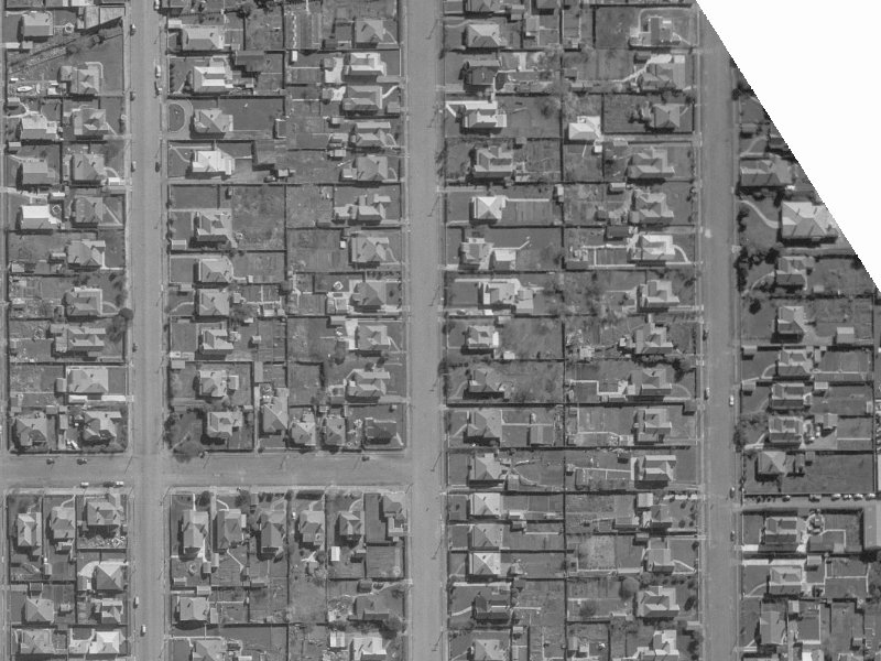 122 Geraldine Street from the air, 1960-1964