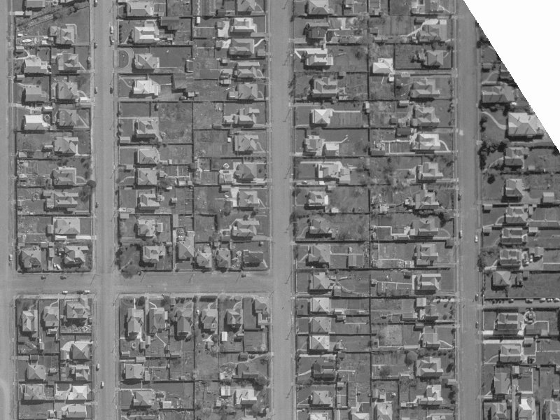 118 Geraldine Street from the air, 1960-1964