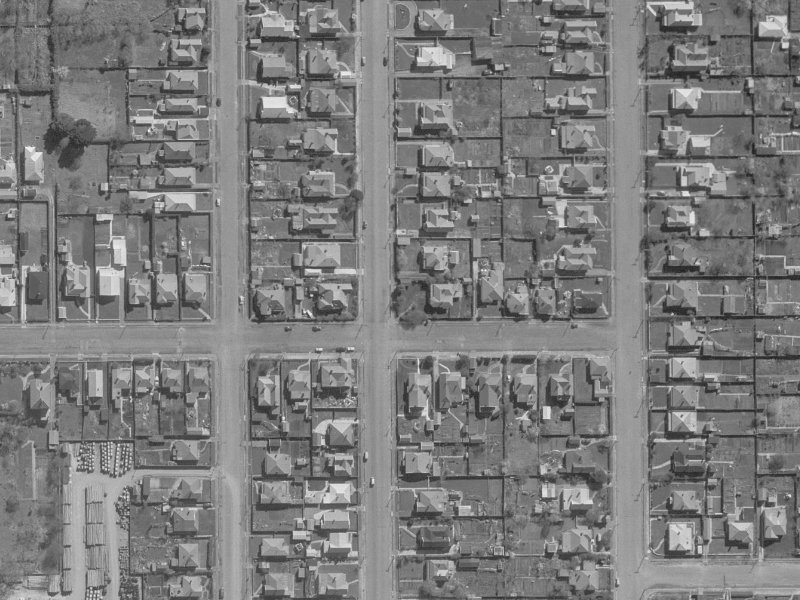 526 Barbadoes Street from the air, 1960-1964