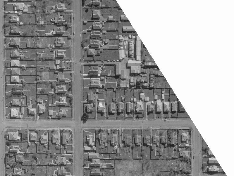 98B Champion Street from the air, 1960-1964