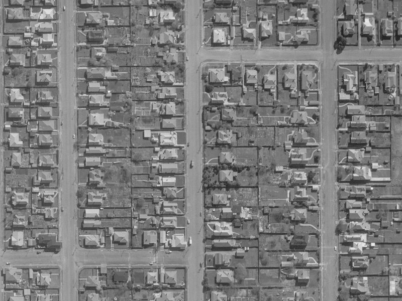 66 Geraldine Street from the air, 1960-1964