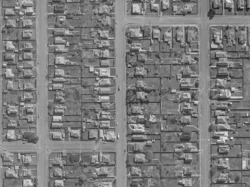 62 Geraldine Street from the air, 1960-1964