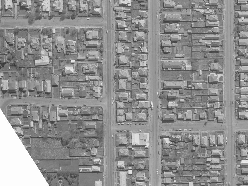 56 Caledonian Road from the air, 1960-1964