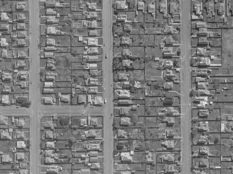 56 Geraldine Street from the air, 1960-1964