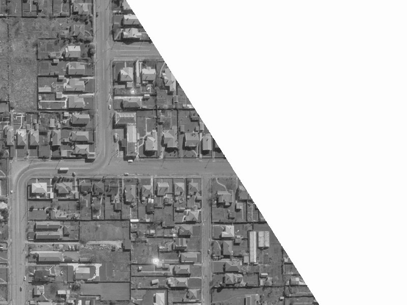 41 Avalon Street from the air, 1960-1964