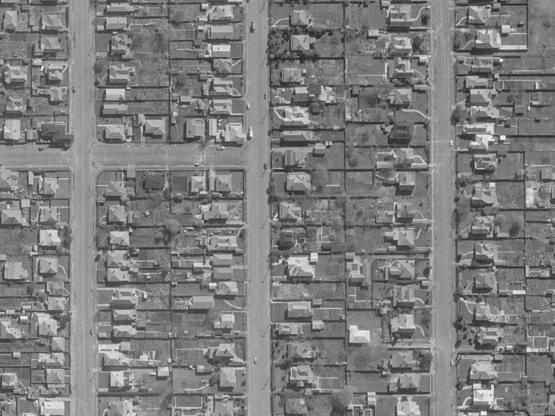 40 Geraldine Street from the air, 1960-1964