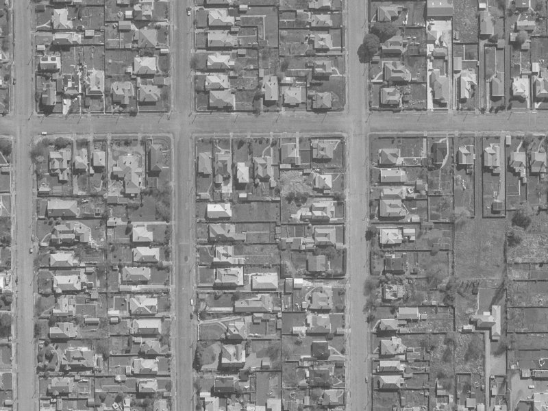 16 Tabard Street from the air, 1960-1964