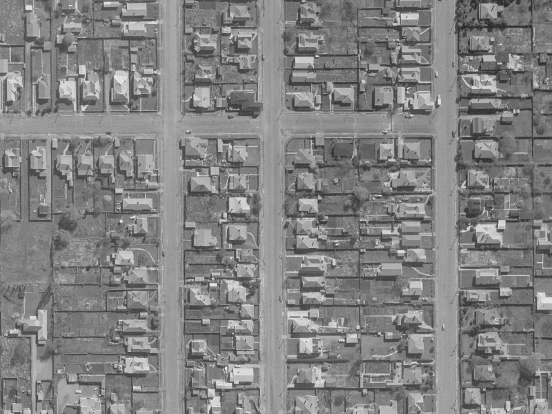 456 Barbadoes Street from the air, 1960-1964