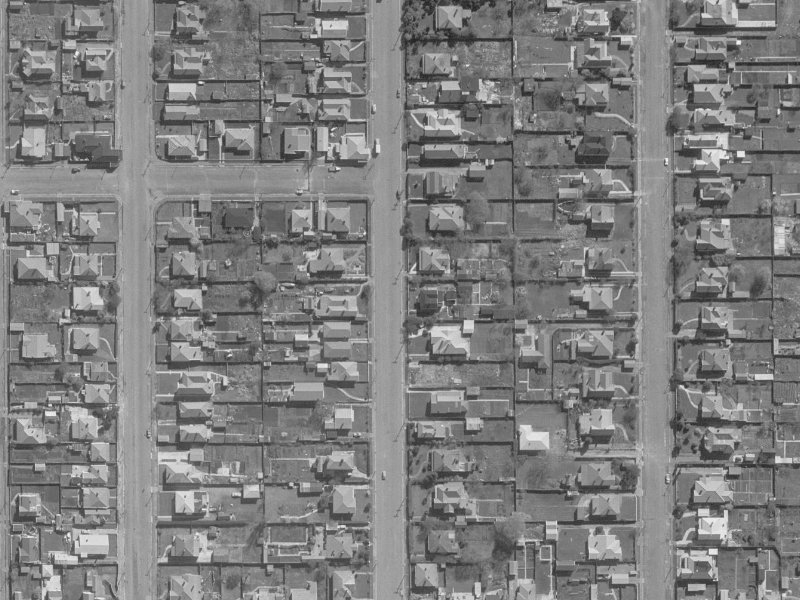 34 Geraldine Street from the air, 1960-1964