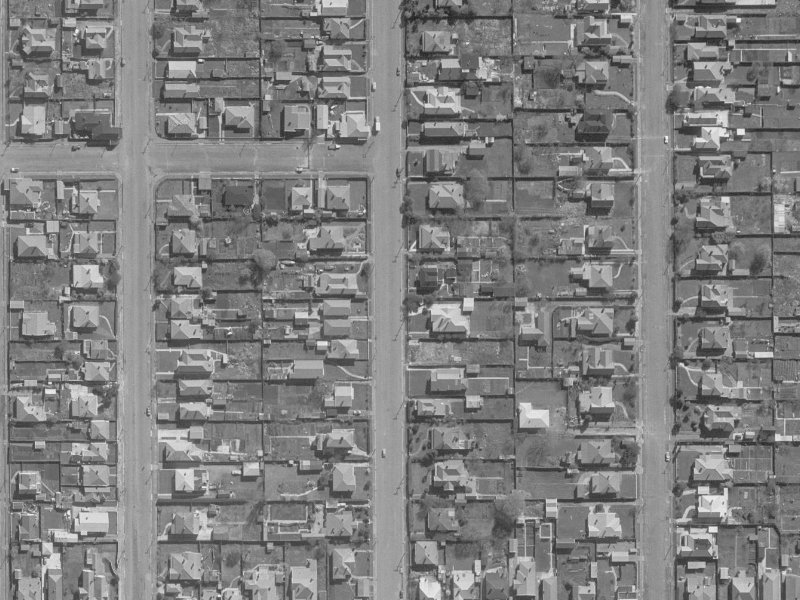32 Geraldine Street from the air, 1960-1964