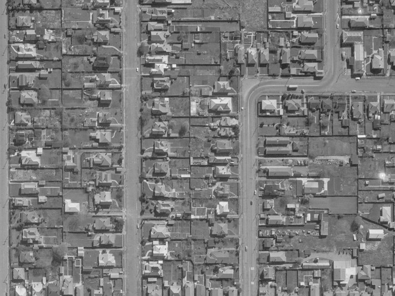33 Whitmore Street from the air, 1960-1964