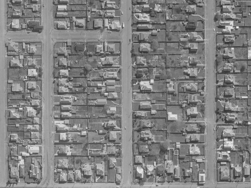 27 Geraldine Street from the air, 1960-1964