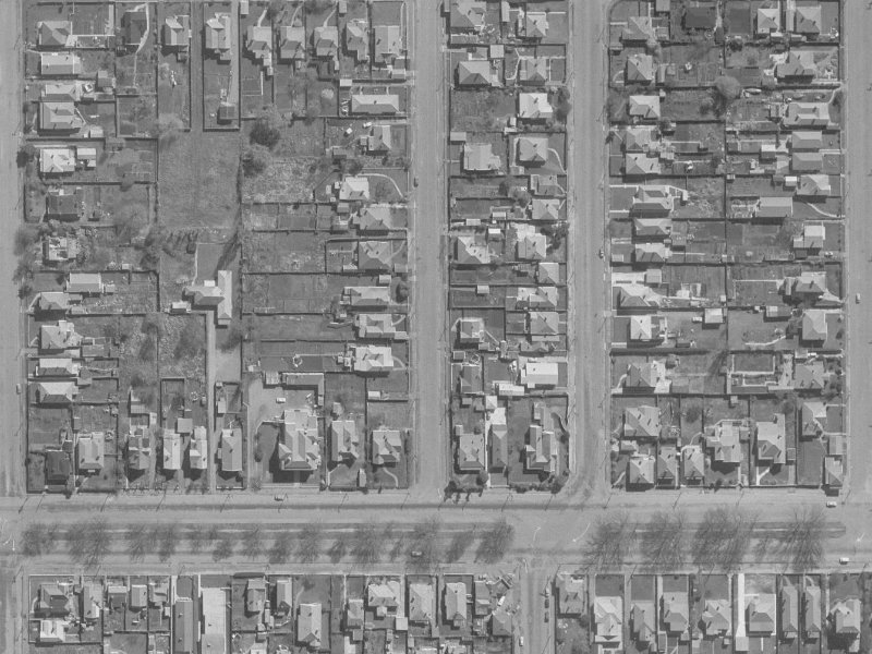 13 Packe Street from the air, 1960-1964
