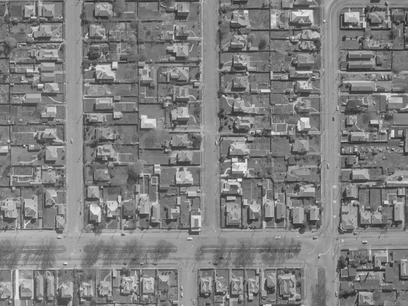 15 Champion Street from the air, 1960-1964