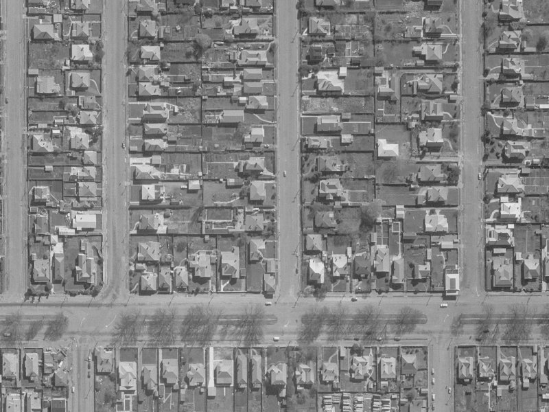 15 Geraldine Street from the air, 1960-1964