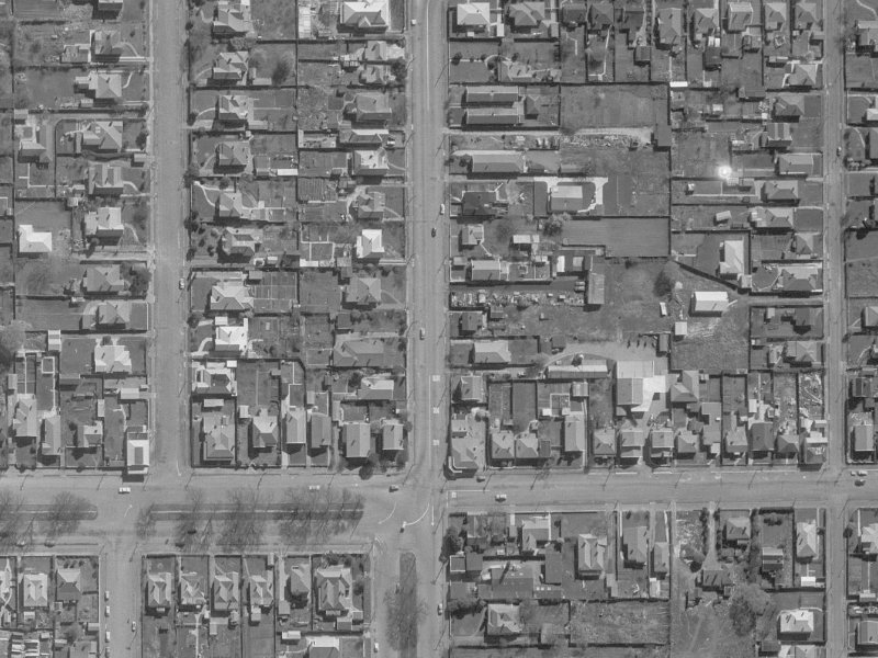 10 Whitmore Street from the air, 1960-1964