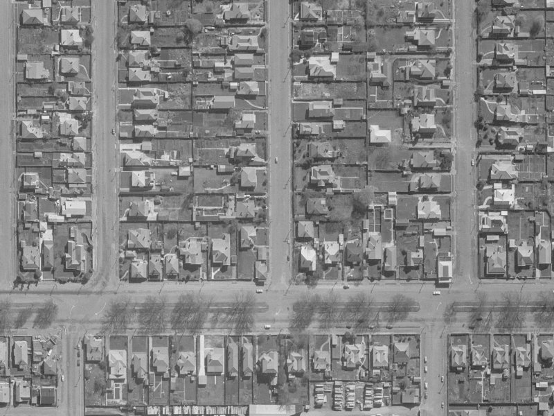 13 Geraldine Street from the air, 1960-1964