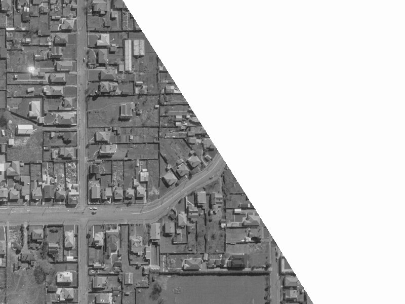 63 London Street from the air, 1960-1964