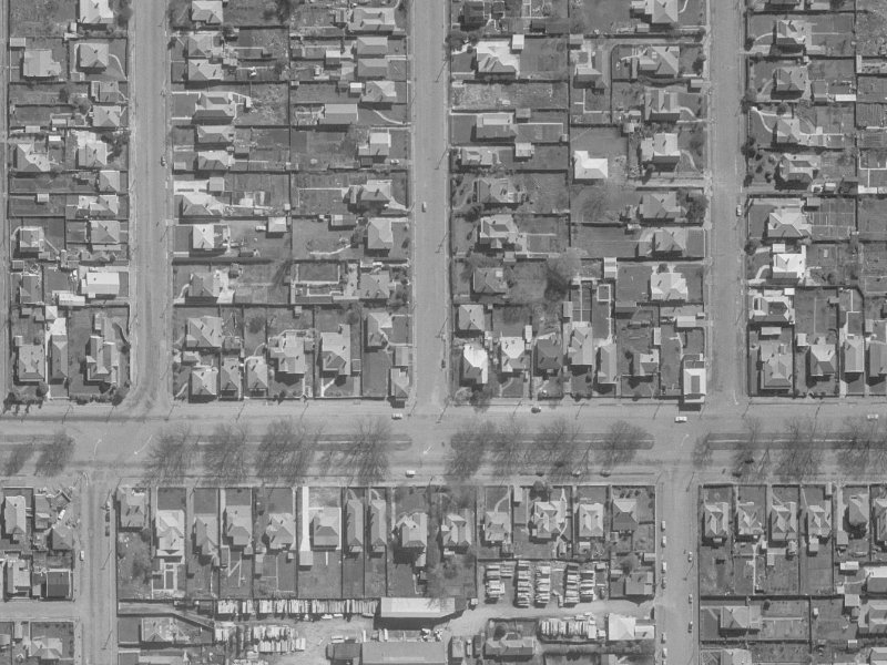 8 Geraldine Street from the air, 1960-1964