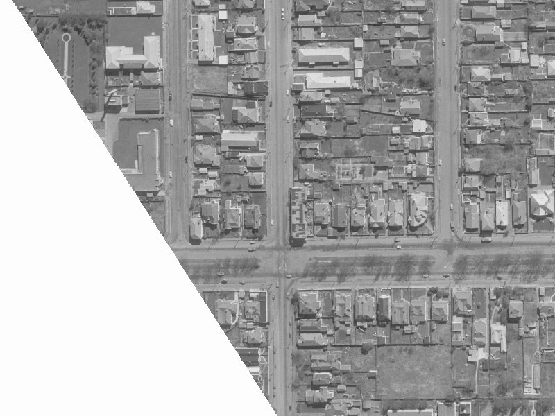 924A Colombo Street from the air, 1960-1964