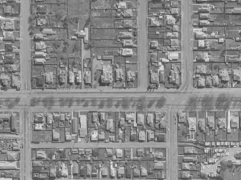 271 Bealey Avenue from the air, 1960-1964