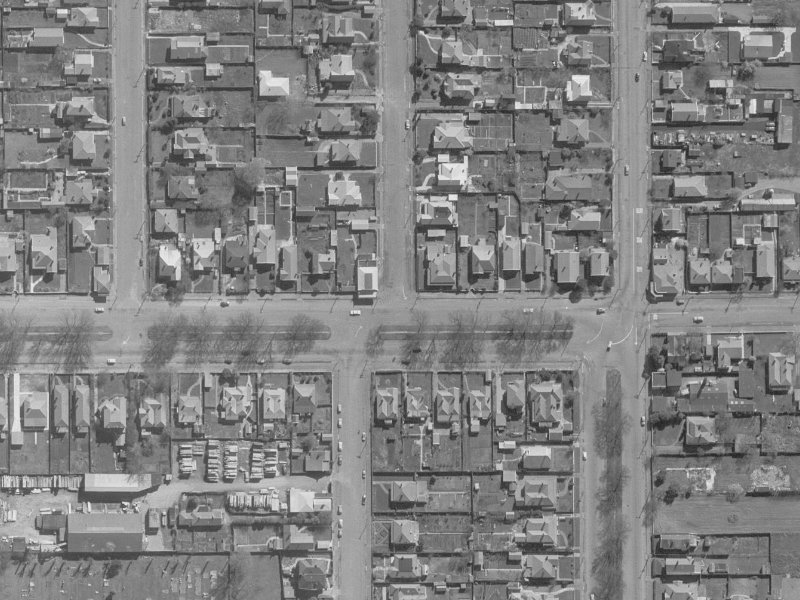 3 Champion Street from the air, 1960-1964