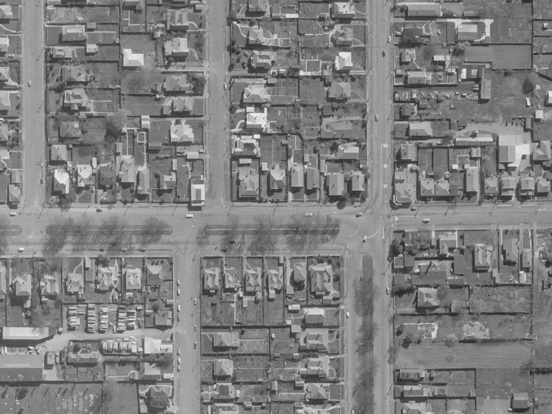 333 Bealey Avenue from the air, 1960-1964