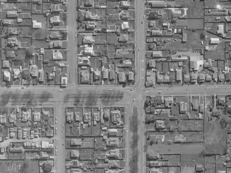 339 Bealey Avenue from the air, 1960-1964