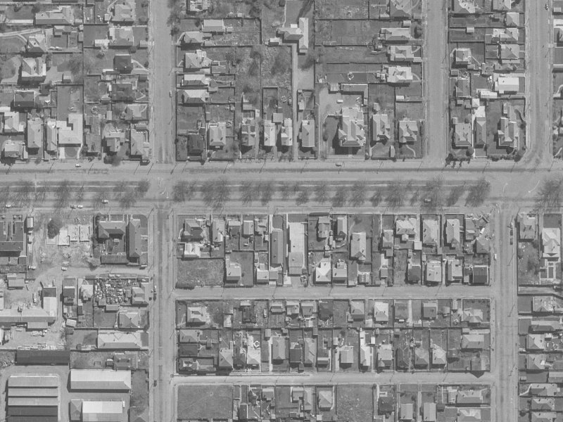 242 Bealey Avenue from the air, 1960-1964