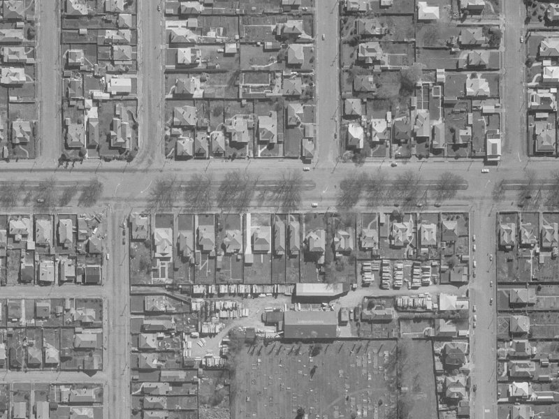294 Bealey Avenue from the air, 1960-1964