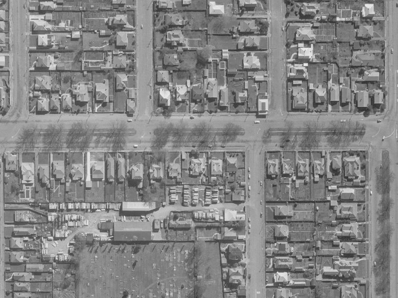 308 Bealey Avenue from the air, 1960-1964