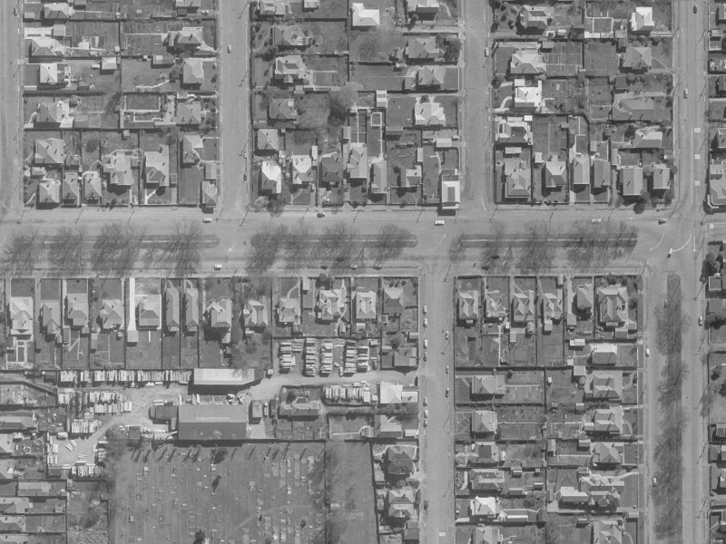 312 Bealey Avenue from the air, 1960-1964