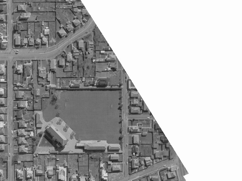 27A Pavitt Street from the air, 1960-1964