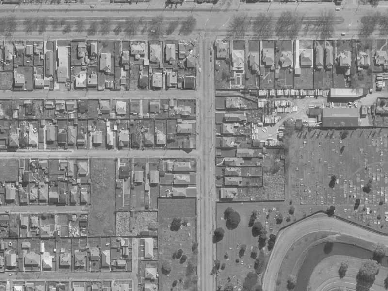 401 Barbadoes Street from the air, 1960-1964
