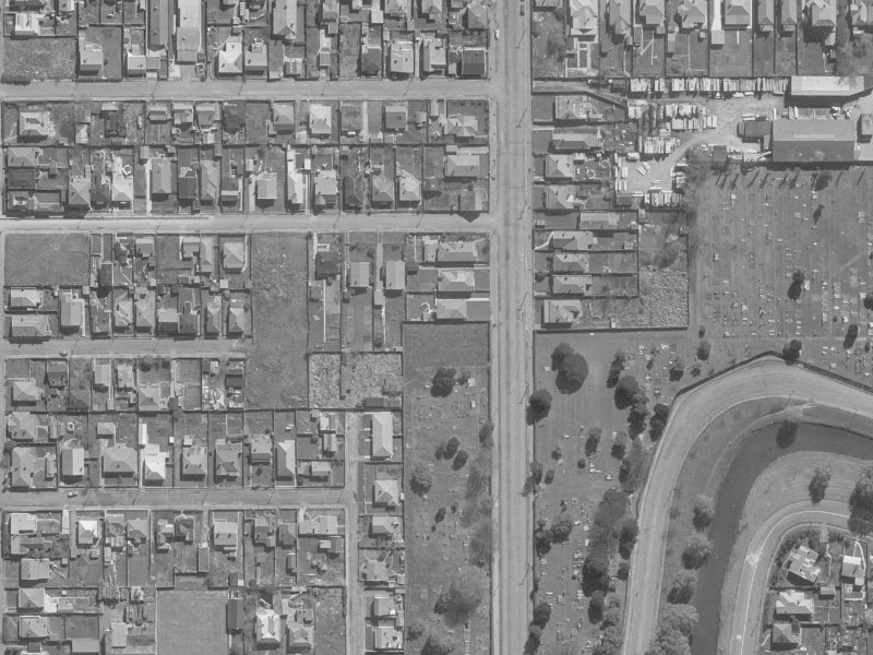 5 Moa Place from the air, 1960-1964