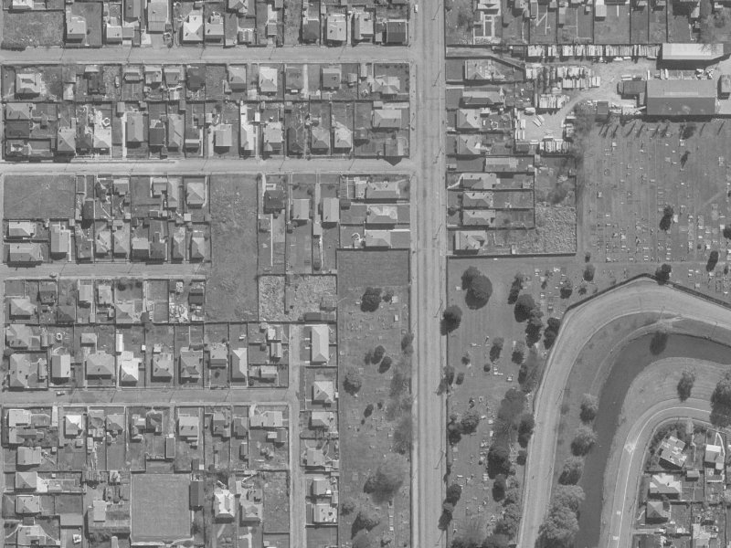 6 Moa Place from the air, 1960-1964