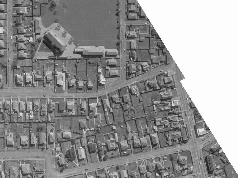 72 Alexandra Street from the air, 1960-1964