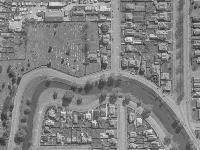 358 Cambridge Terrace from the air, 1960-1964