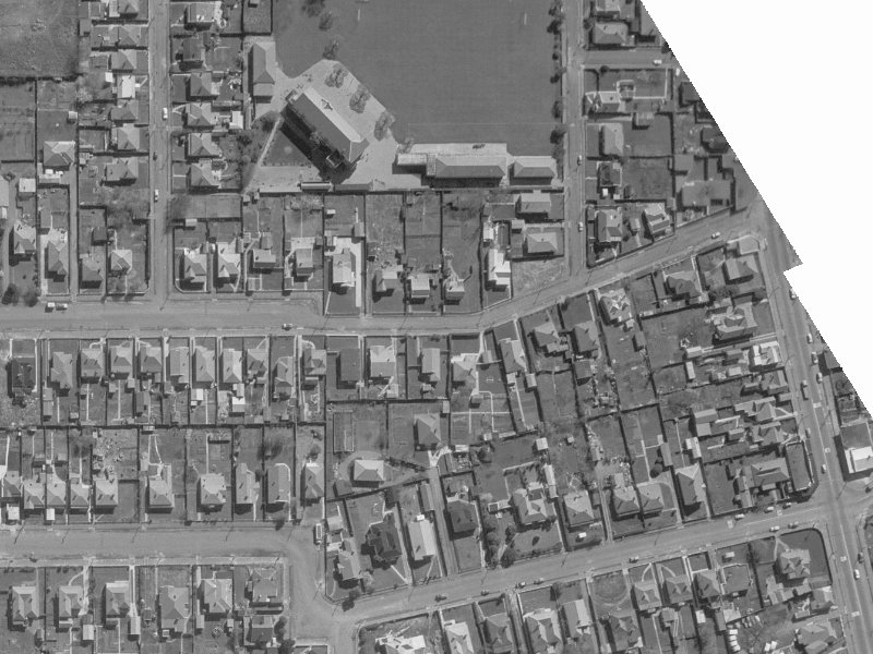 64E Alexandra Street from the air, 1960-1964