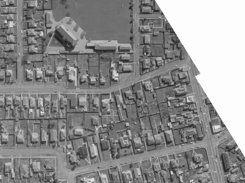 68 Alexandra Street from the air, 1960-1964