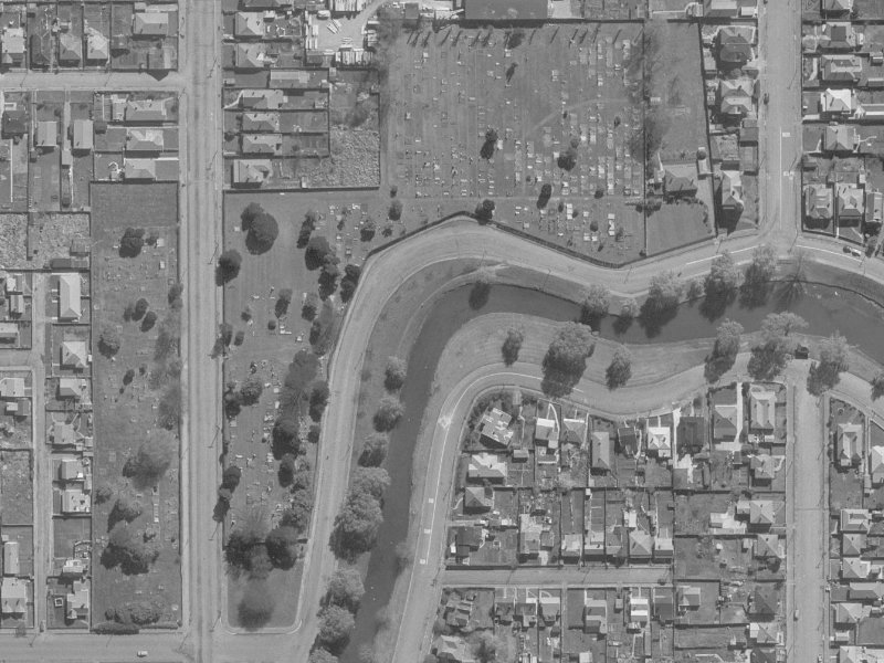 376 Oxford Terrace from the air, 1960-1964