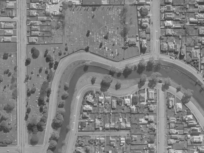 382 Oxford Terrace from the air, 1960-1964