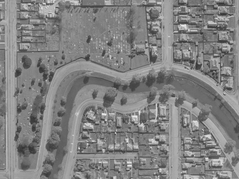 388 Oxford Terrace from the air, 1960-1964