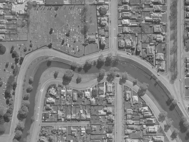 402 Oxford Terrace from the air, 1960-1964