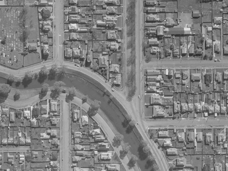 383 Cambridge Terrace from the air, 1960-1964