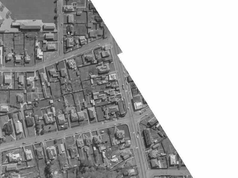 239A Stanmore Road from the air, 1960-1964