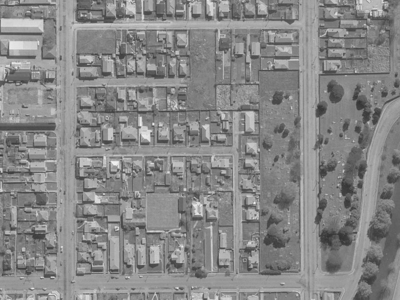 35 Ely Street from the air, 1960-1964