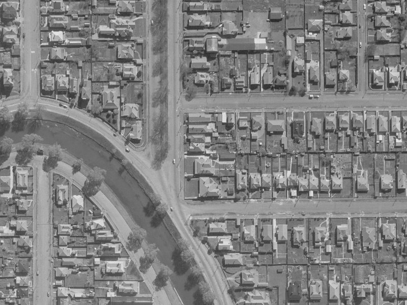 268A Fitzgerald Avenue from the air, 1960-1964
