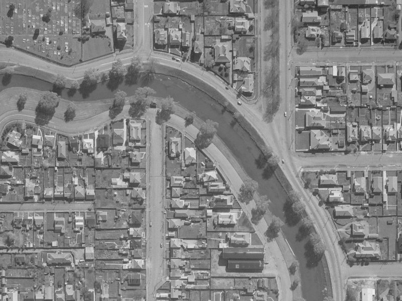 412 Oxford Terrace from the air, 1960-1964