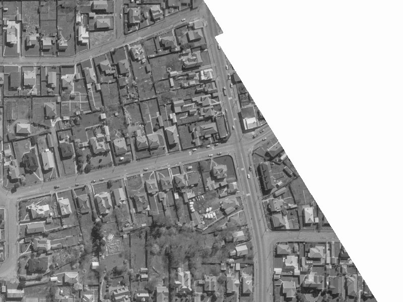 38 Draper Street from the air, 1960-1964